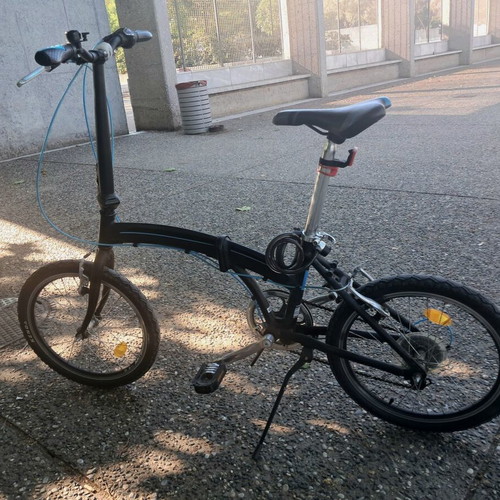 DHS Folding Bicycle like new, aluminum, 6 speeds
