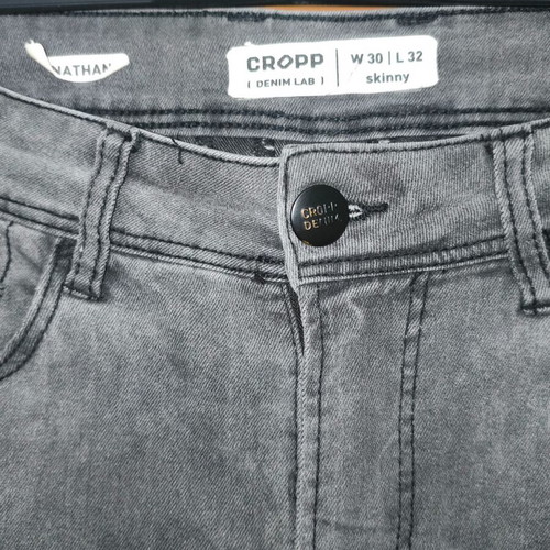 Cropp Denim Anthracite Skinny Jeans W30 L32 Like New