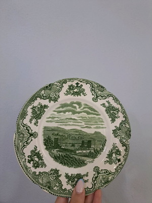 Vintage Johnson Bros Old Britain Castles Dinner Plate like new