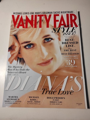 Списание Vanity Fair #637 като ново, септември 2013