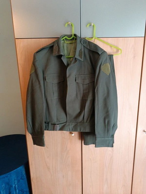 ES 8b uniform used, waist 42 trousers, jacket M