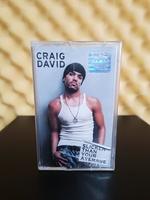 Craig David Slicker Than Your Average cassette tape new