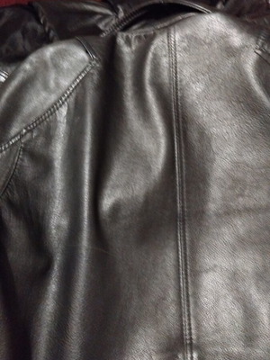 Camel Active leather jacket genuine like new, black XL