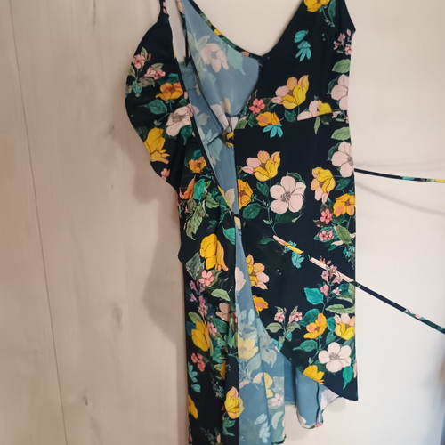 Bershka airy summer dress like new, colorful, size S