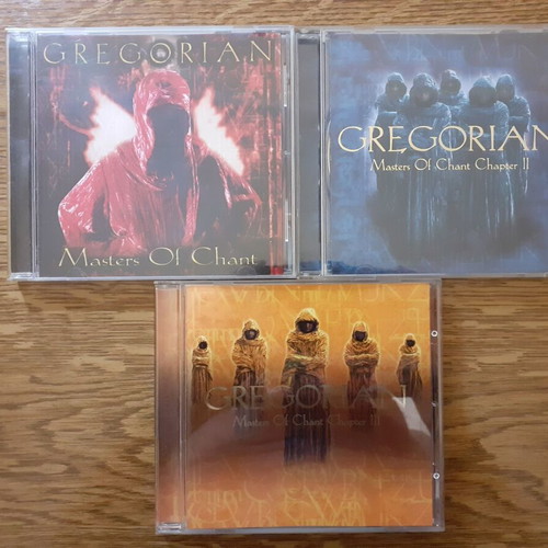 Gregorian pack Masters Of Chant Chapters I, II, III original music CD