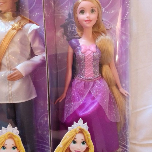Barbies Disney Flynn Rider και Rapunzel Princess καινούργιες, συλλεκτικές κούκλες ζευγάρι