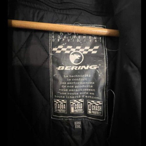 Bering motorcycle jacket 3XL Cordura with full protections and removable winter lining