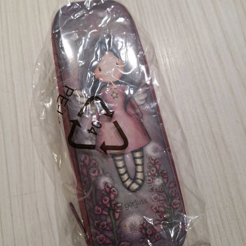 Santoro metal pencil case new