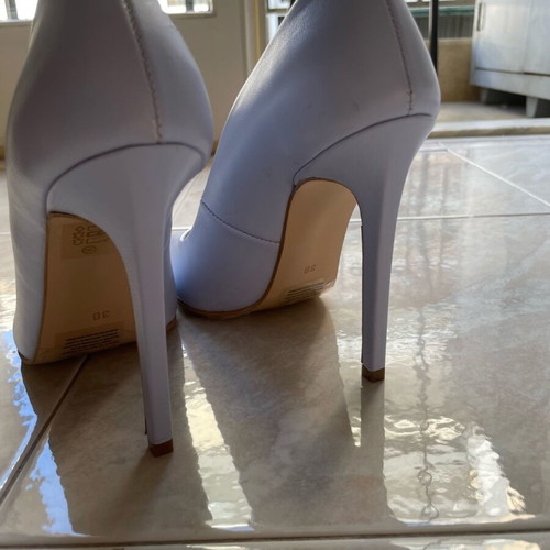 Tsakiris Mallas blue pumps like new, size 38
