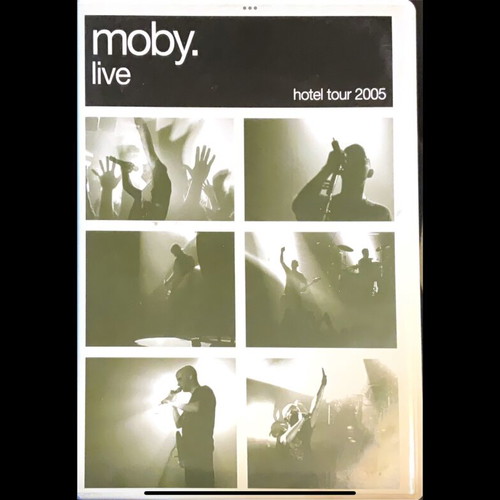 Moby Live Hotel Tour 2005 DVD and CD like new