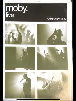 Moby Live Hotel Tour 2005 DVD και CD σαν καινούργιο