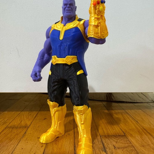 3D Print Thanos Figure like new, 24 cm, PLA plastic
