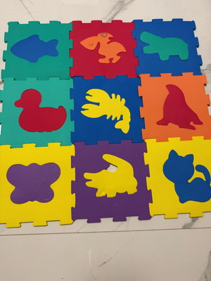 Foam puzzle floor mat used protective