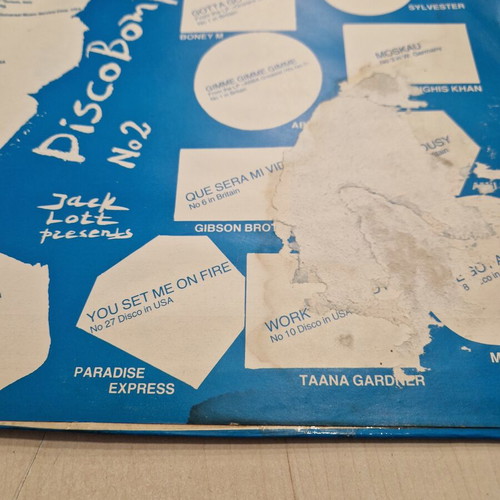 DiscoBomb No 2 Double Vinyl LP used, classic Euro-Disco compilation