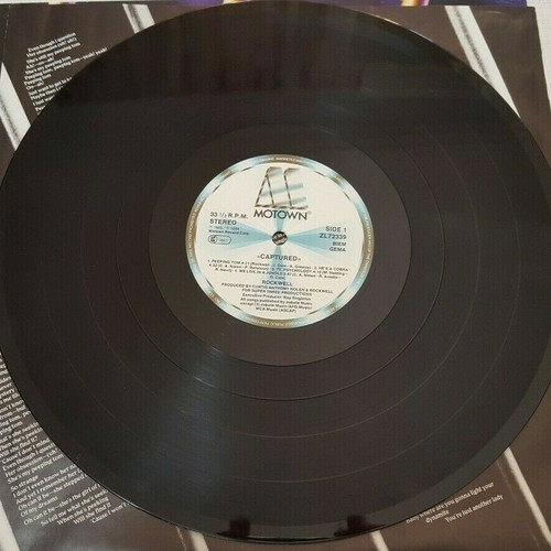Rockwell Captured LP used, R&B / Soul 1985 Europe