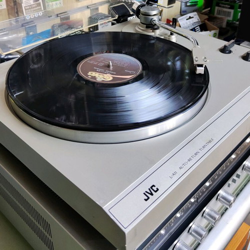 JVC L-A11 turntable used, semi-automatic, fully functional