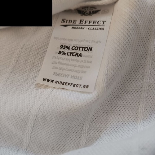 Side Effect T-shirt size Medium new, white