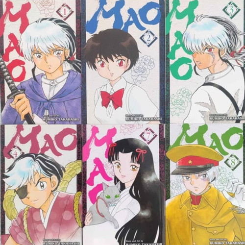 Mao 6 volumes like new, volumes 1-4 and 7-8