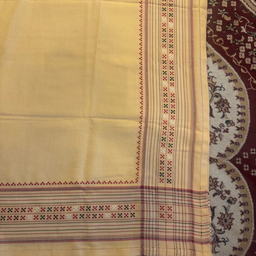 Handmade tablecloth fully hand-embroidered new beige