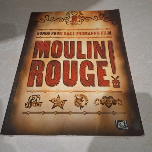 Moulin Rouge piano book used