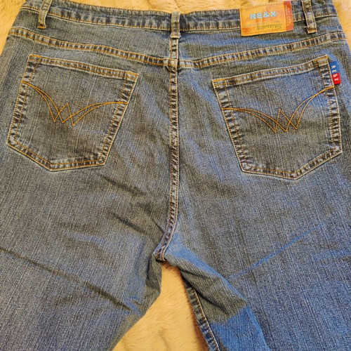 Jeans No.58 long blue men's RE&X like new