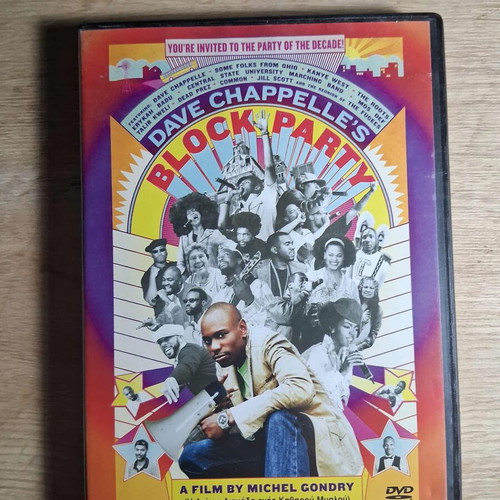 Dave Chappelle's Block Party DVD used, comedy documentary