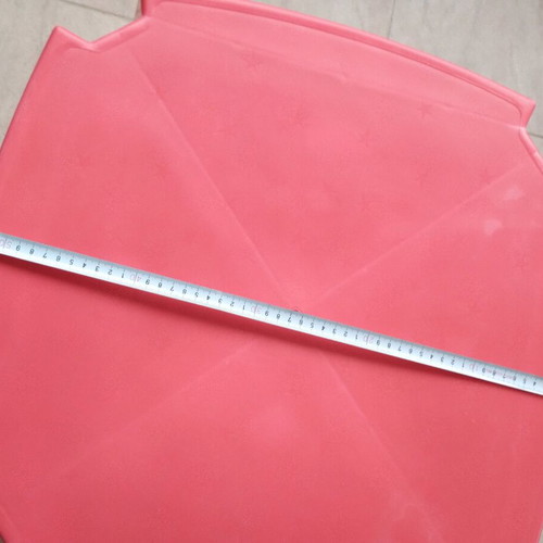 Palplay children's table like new, pink/fuchsia, durable plastic