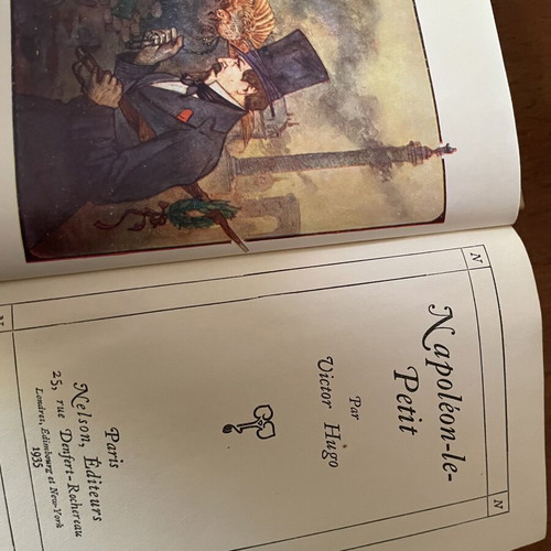 Napoleon Le Petit by Victor Hugo used, French edition 1935