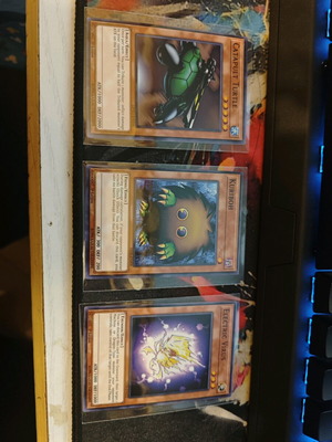 Catapult Turtle, Kuriboh and Electric Virus 1st Edition new