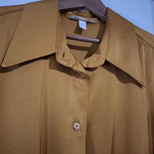 H&M satin shirt size M oversize like new