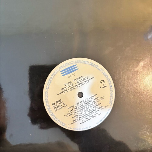 Papa Winnie Rootsie & Boopsie vinyl record used, pop