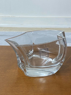 Espiel crystal vase like new, handmade