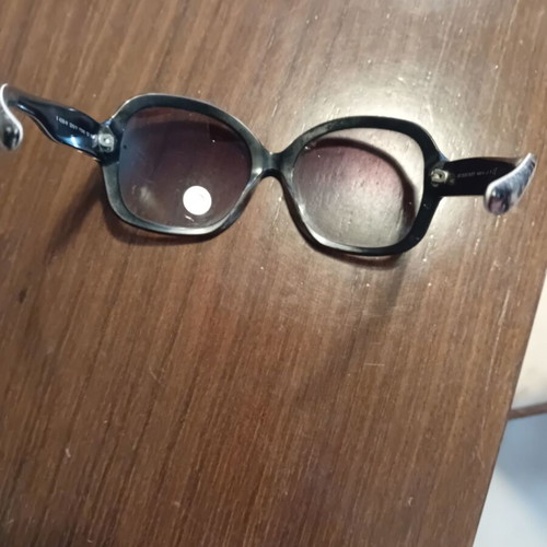 Burberry sunglasses used, black, with wear