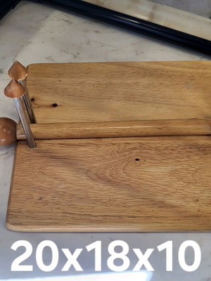 Wooden napkin holder like new