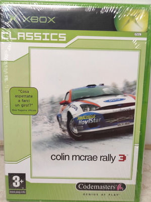 Colin McRae Rally 3 Xbox game καινούργιο, σφραγισμένο