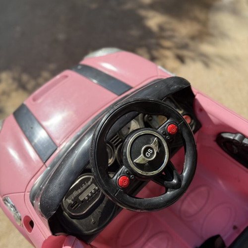 Pink Electric Ride-On Car for Kids used, mini style