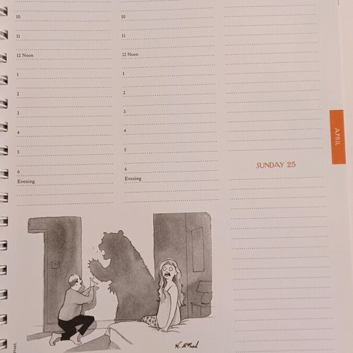 New Yorker collectible diary 2021 new