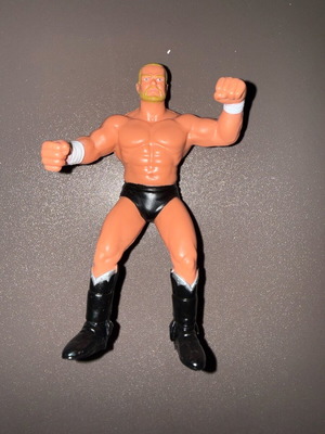 Barry Windham 5" Galoob 1990 wrestling action figure like new