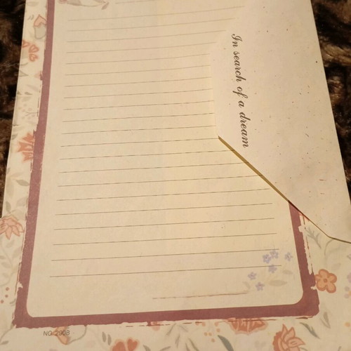 Correspondence used with envelope and sheet