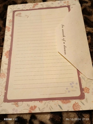Correspondence used with envelope and sheet
