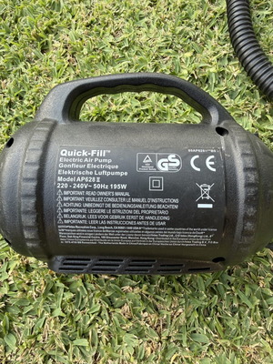 Intex Quick-Fill electric pump