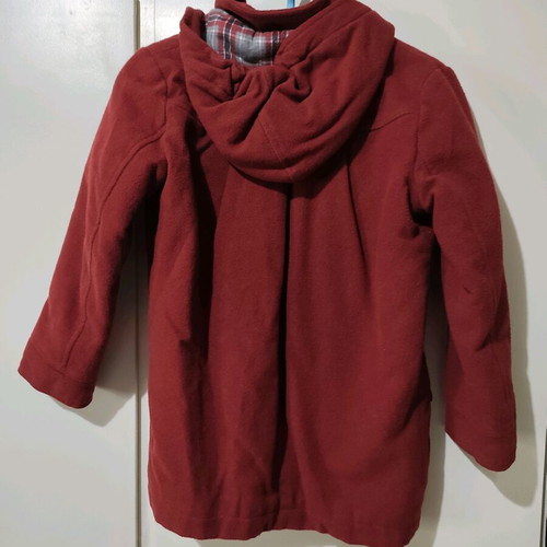 Prenatal Kidkino No 8 wool coat burgundy like new