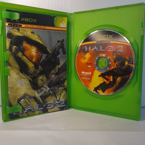 Halo 2 Xbox game, complete with manual, English edition