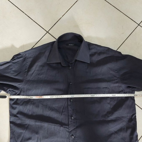 Strellson men's shirt size L like new, black and gray