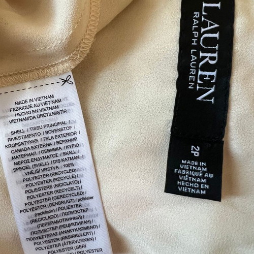 Ralph Lauren Floral Skirt like new, XS, beige