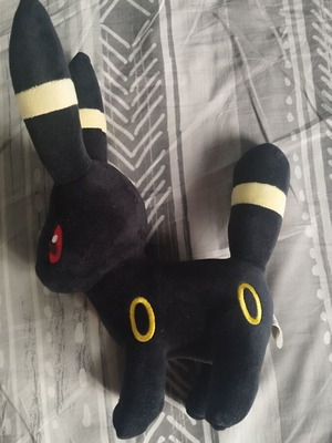 Pokemon Umbreon Plush Mofugutto Banpresto μεταχειρισμένο με ελαφριά ζημιά στην ουρά