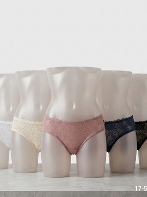 Women's underwear set 5 pieces size large new multicolor