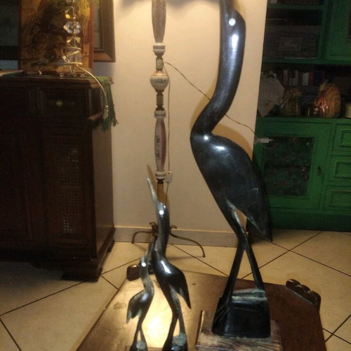 Ebony Wood Herons like new
