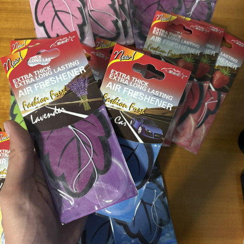 Car air freshener set 5 pieces new, assorted scents