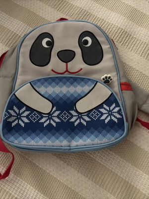 Σχολική τσάντα Alouette Panda σαν καινούργιο, γκρι